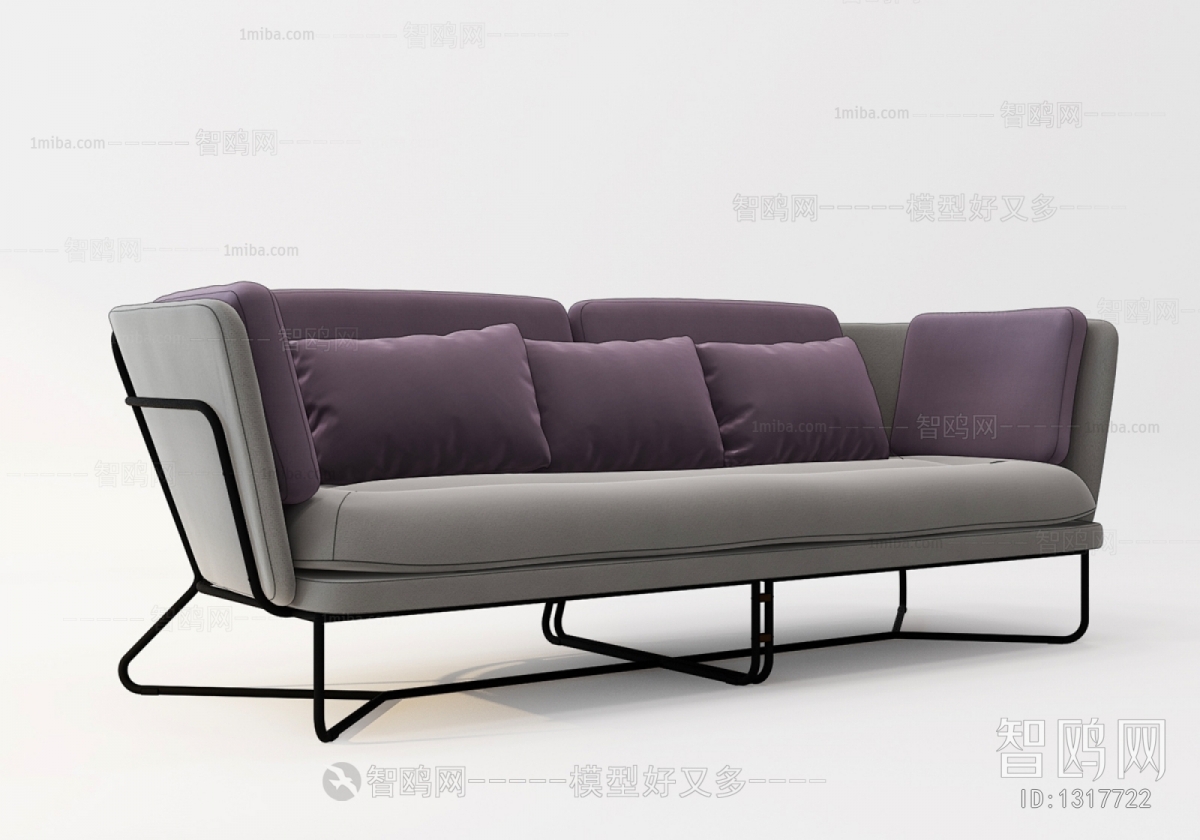 Modern Three-seat Sofa