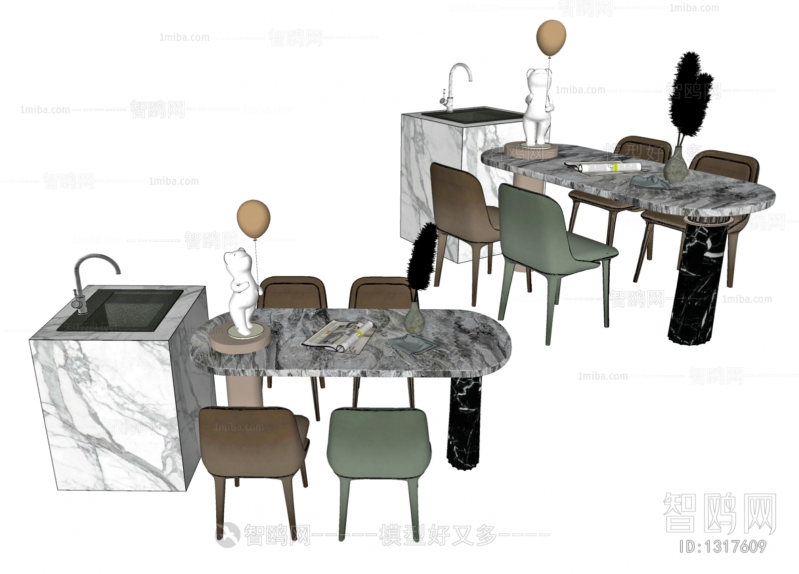 Modern Dining Table And Chairs