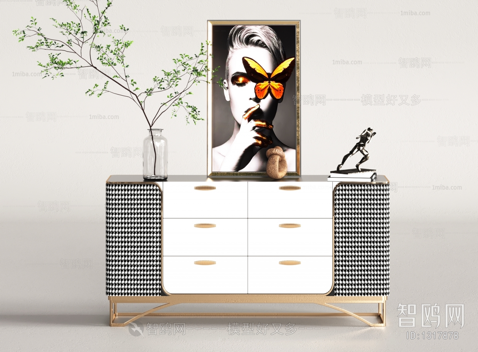 Modern Decorative Cabinet