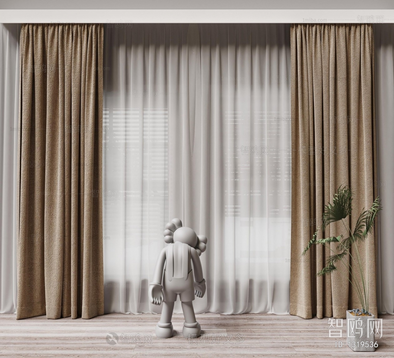 Modern The Curtain