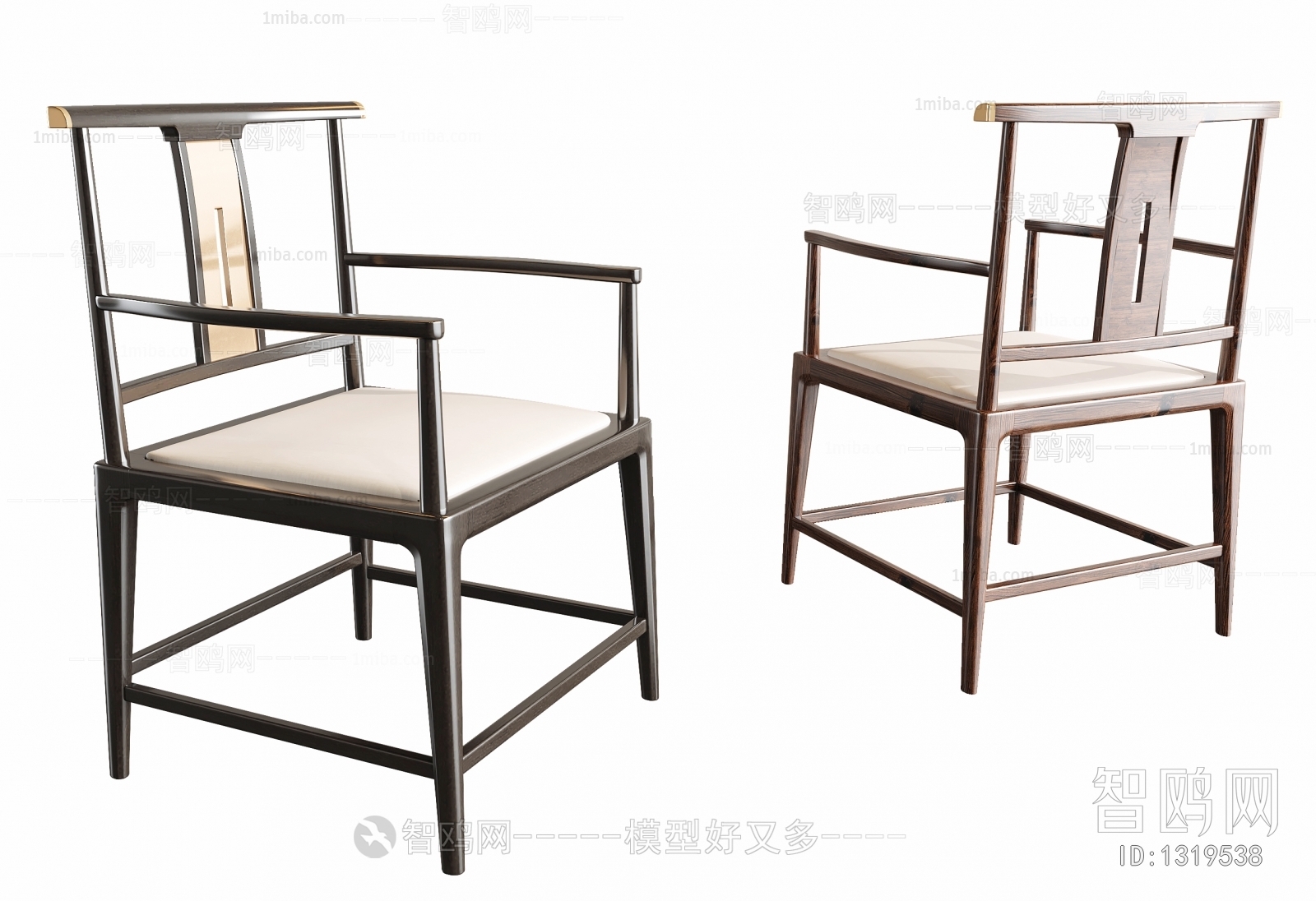 New Chinese Style Single Chair