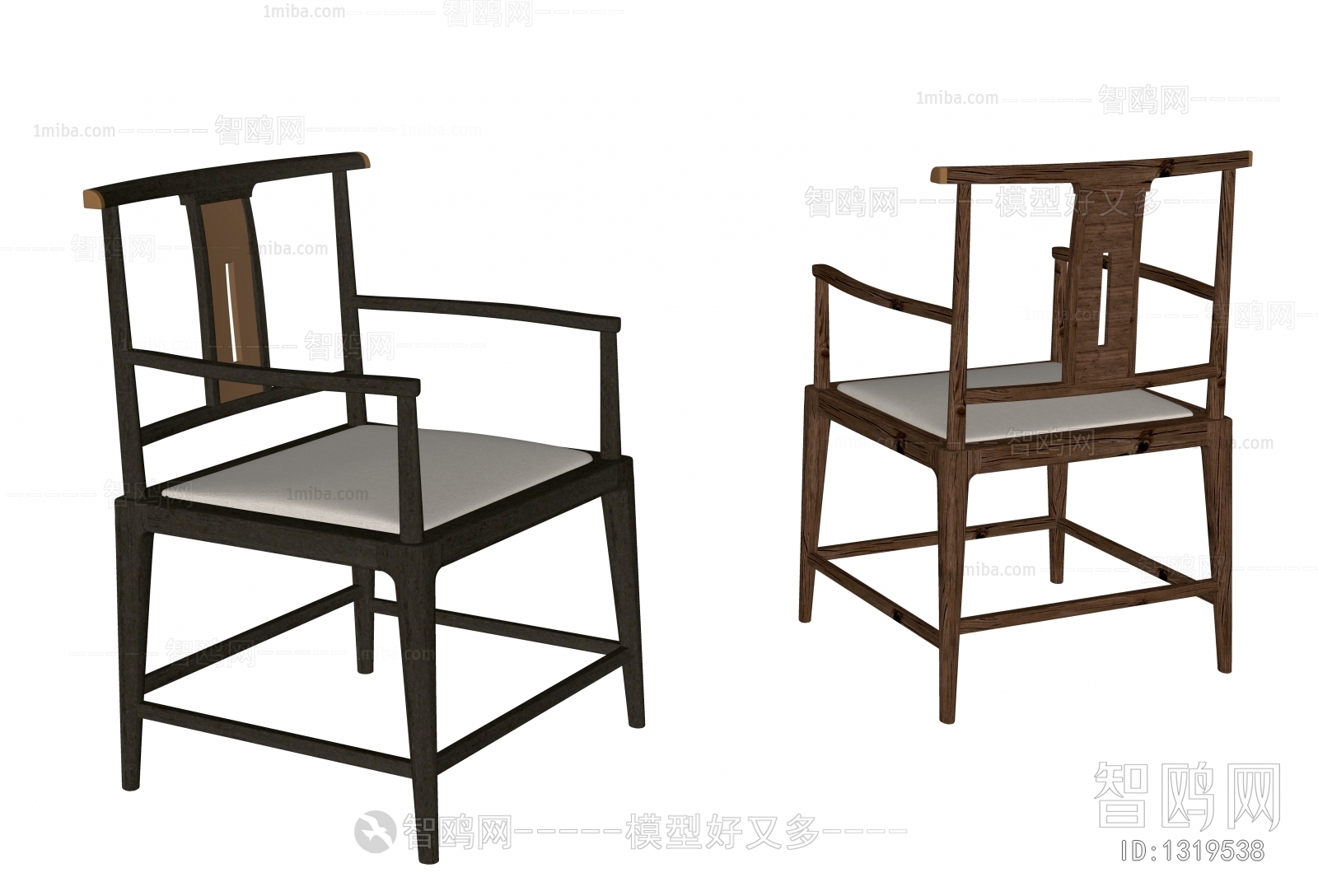 New Chinese Style Single Chair