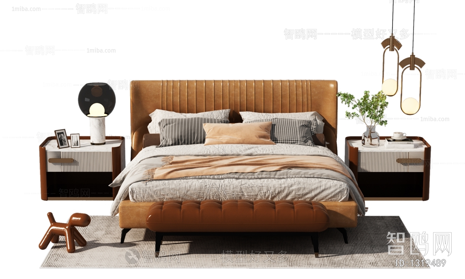 Modern Double Bed