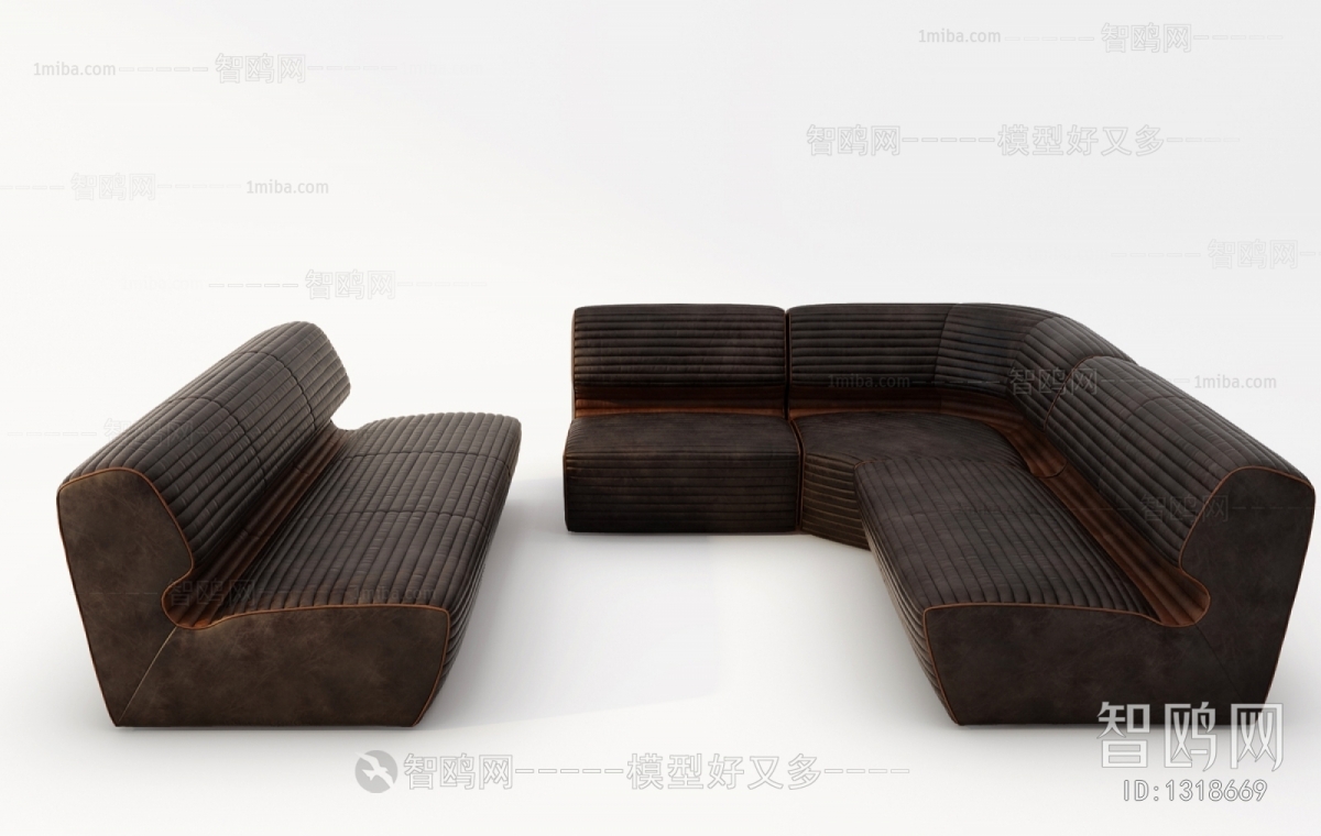 Modern Multi Person Sofa