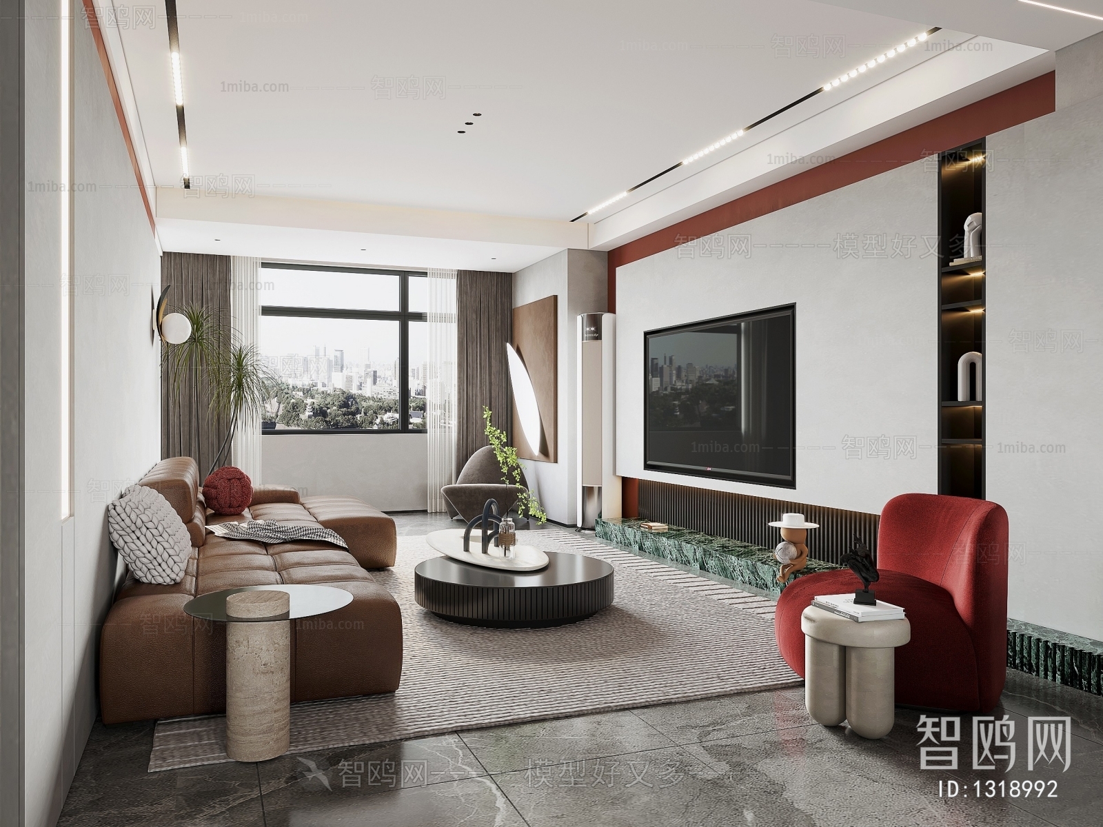 Modern A Living Room