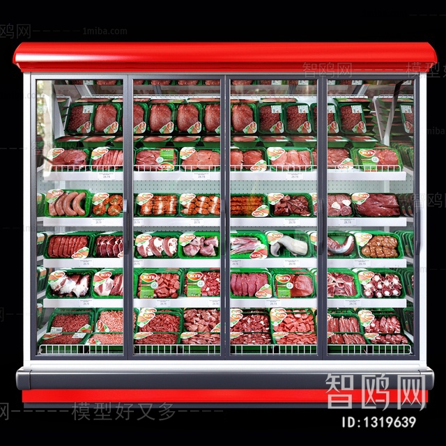 现代超市冷鲜柜冷藏柜
