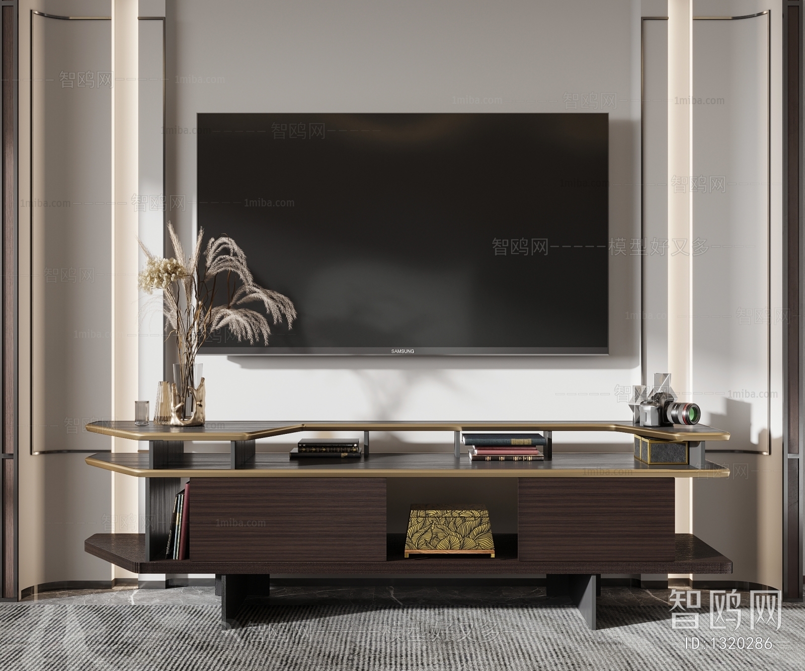 New Chinese Style TV Cabinet