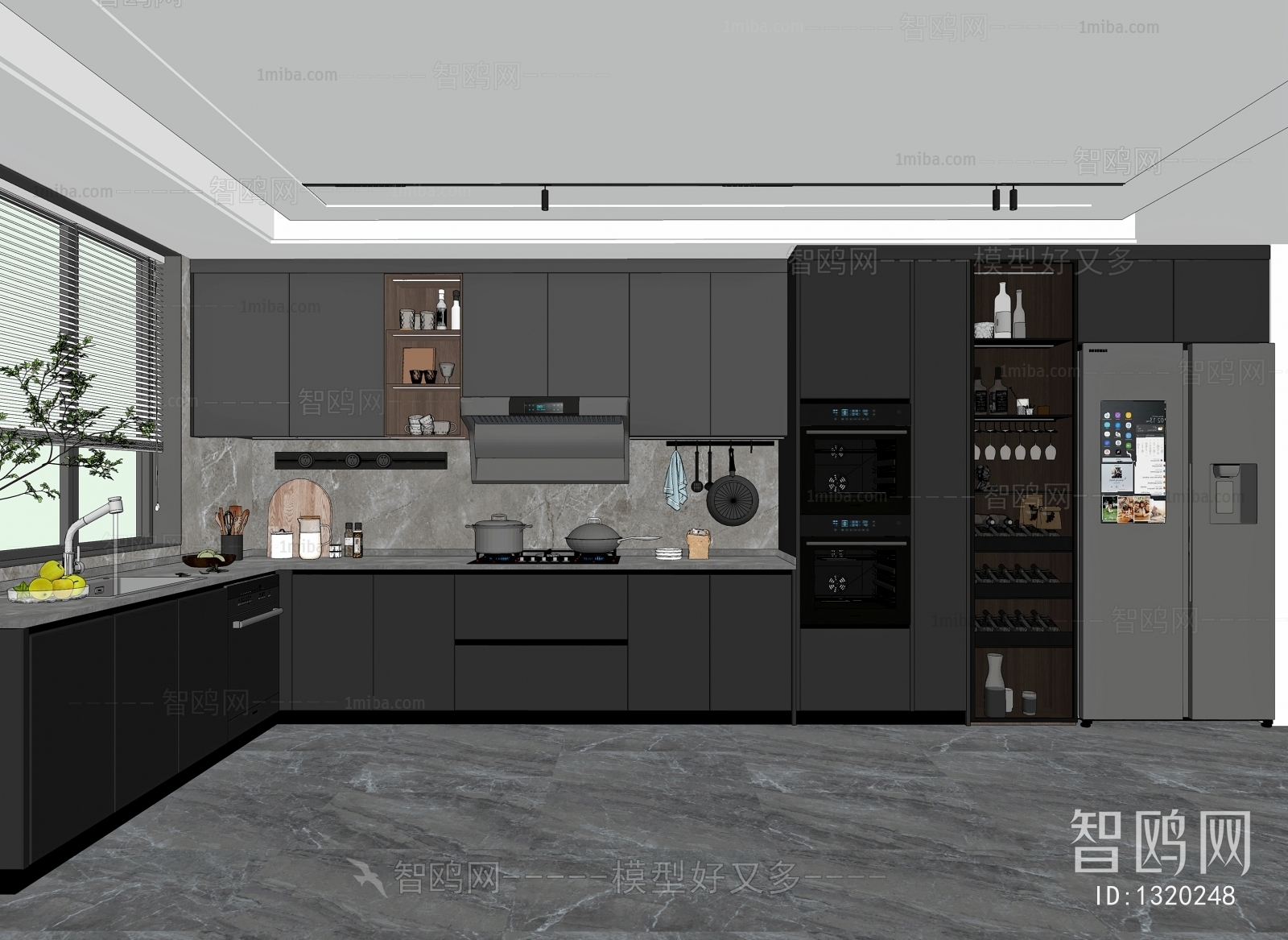 Modern The Kitchen