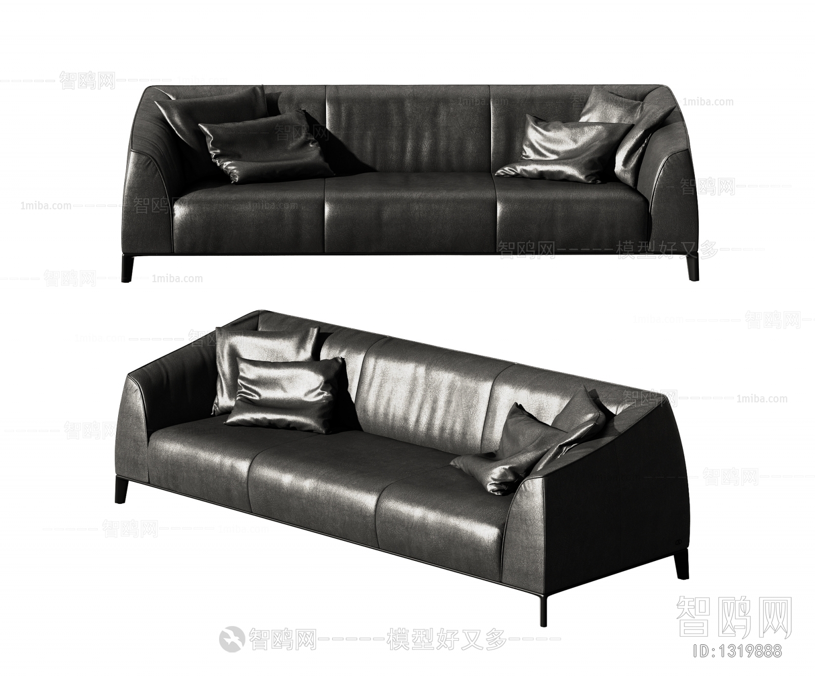 Modern Three-seat Sofa