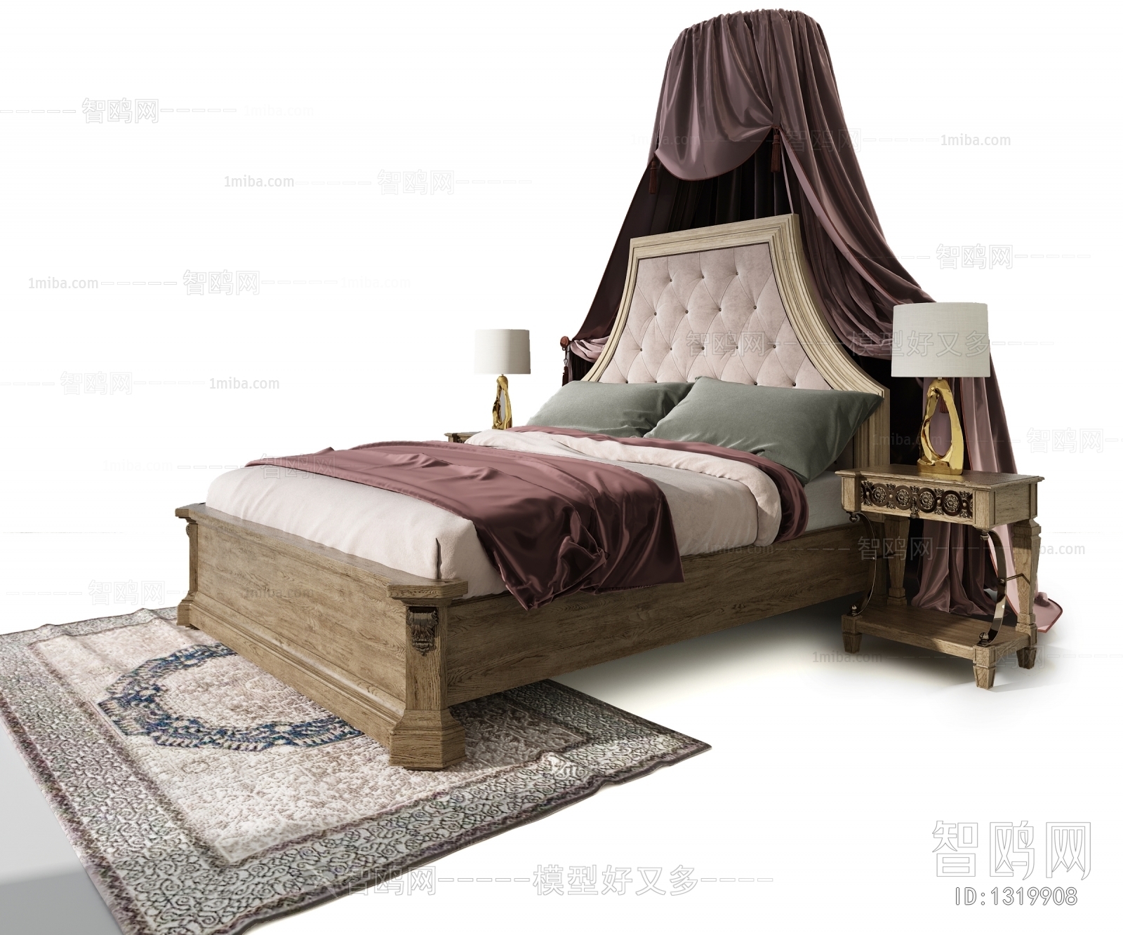 American Style Double Bed