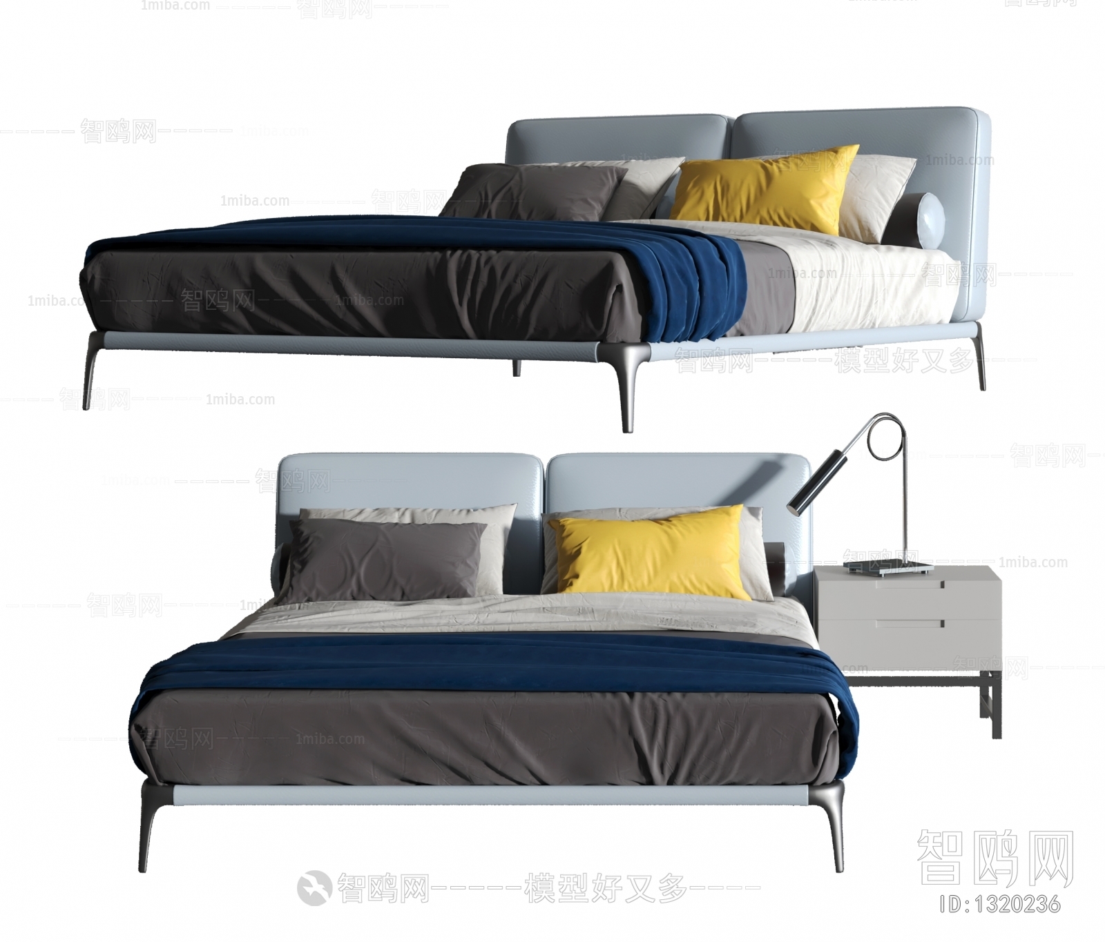 Modern Double Bed