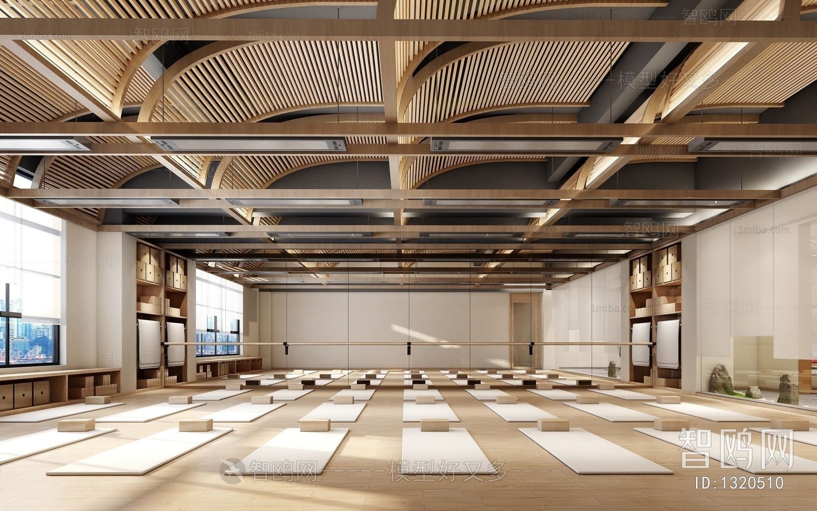 Modern Yoga Room