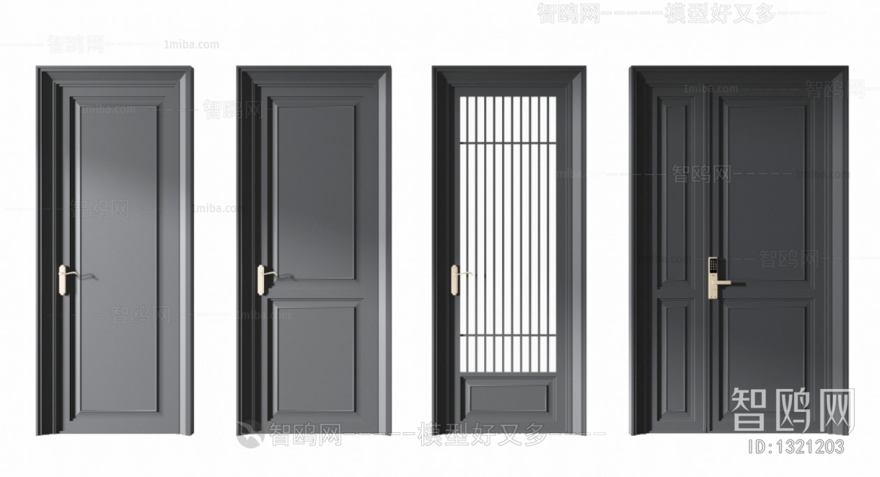 American Style Single Door