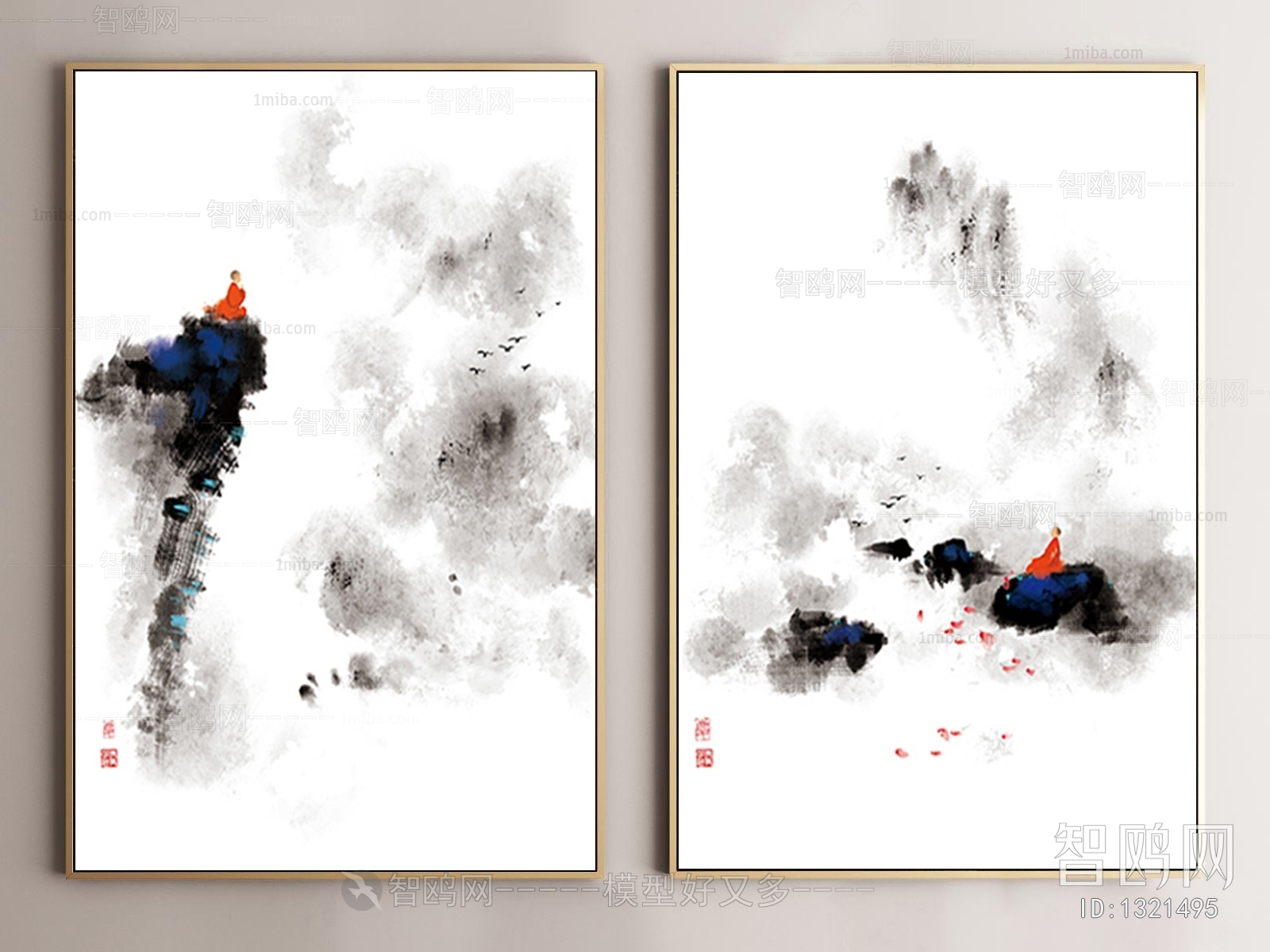 New Chinese Style Painting