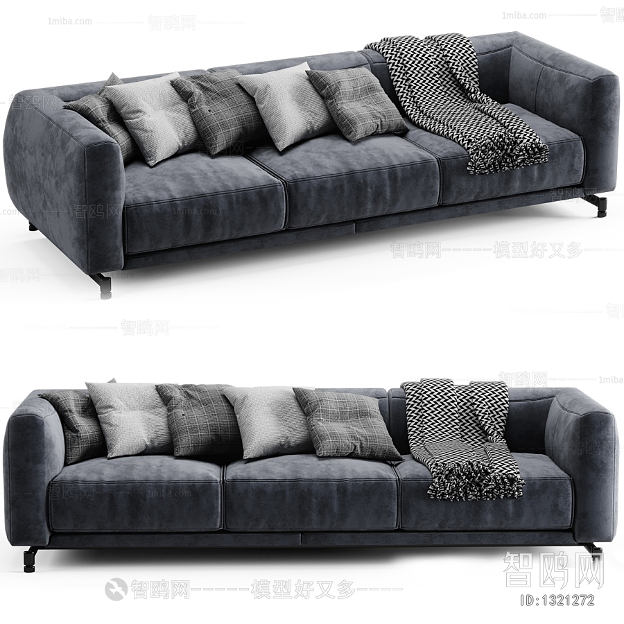 Modern Three-seat Sofa