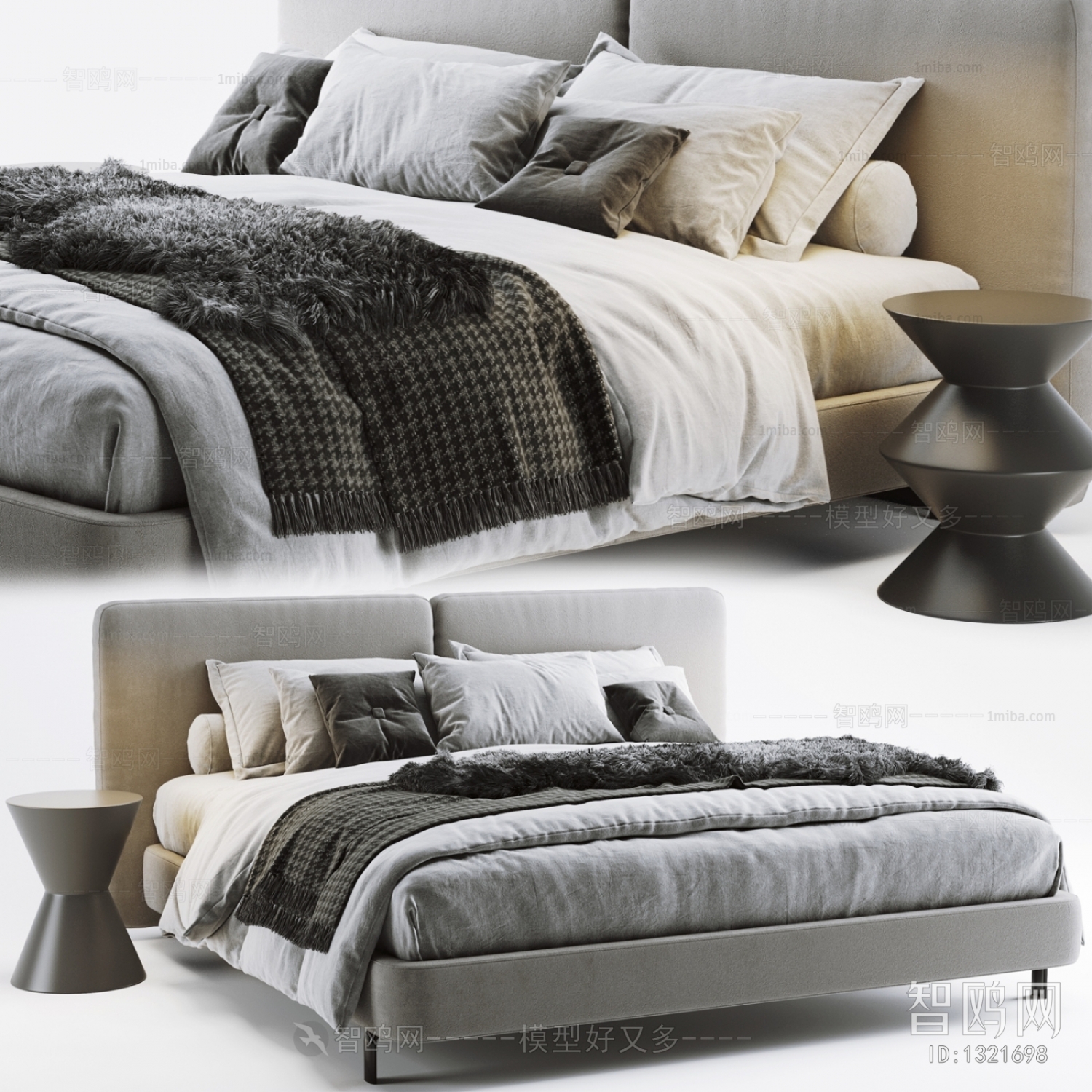 Modern Double Bed