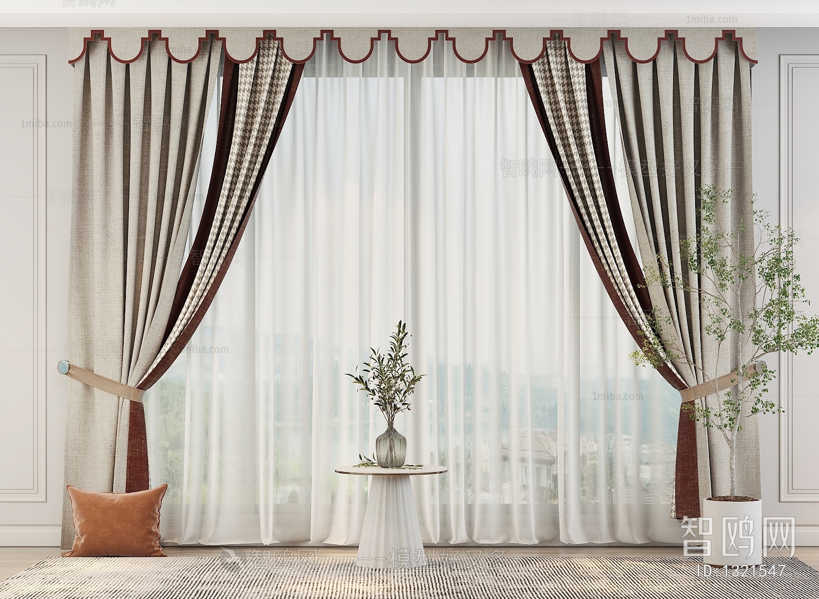 Modern The Curtain