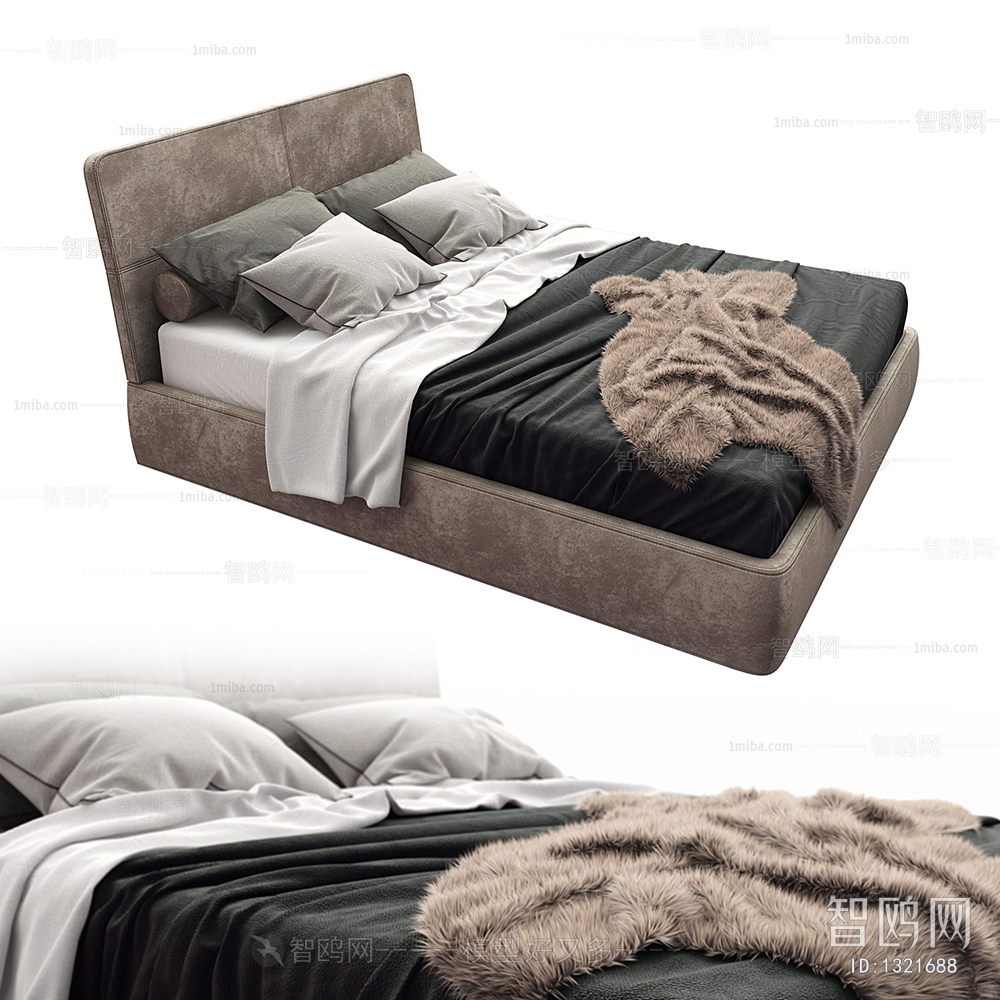 Modern Double Bed