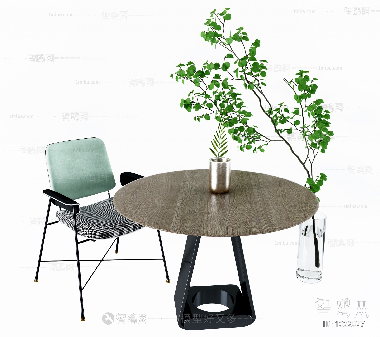 Modern Leisure Table And Chair