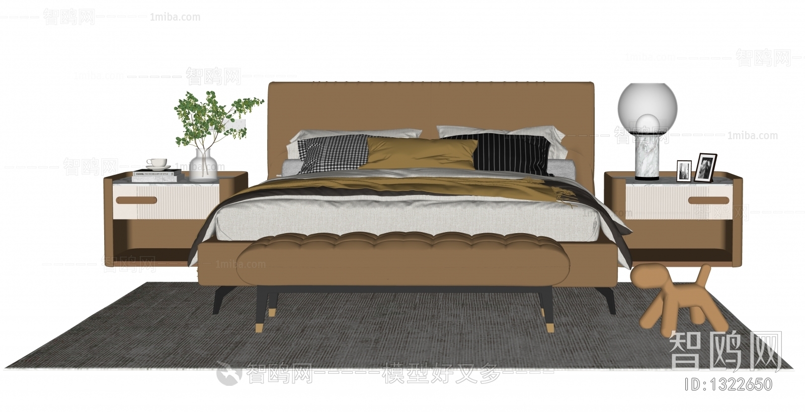 Modern Double Bed