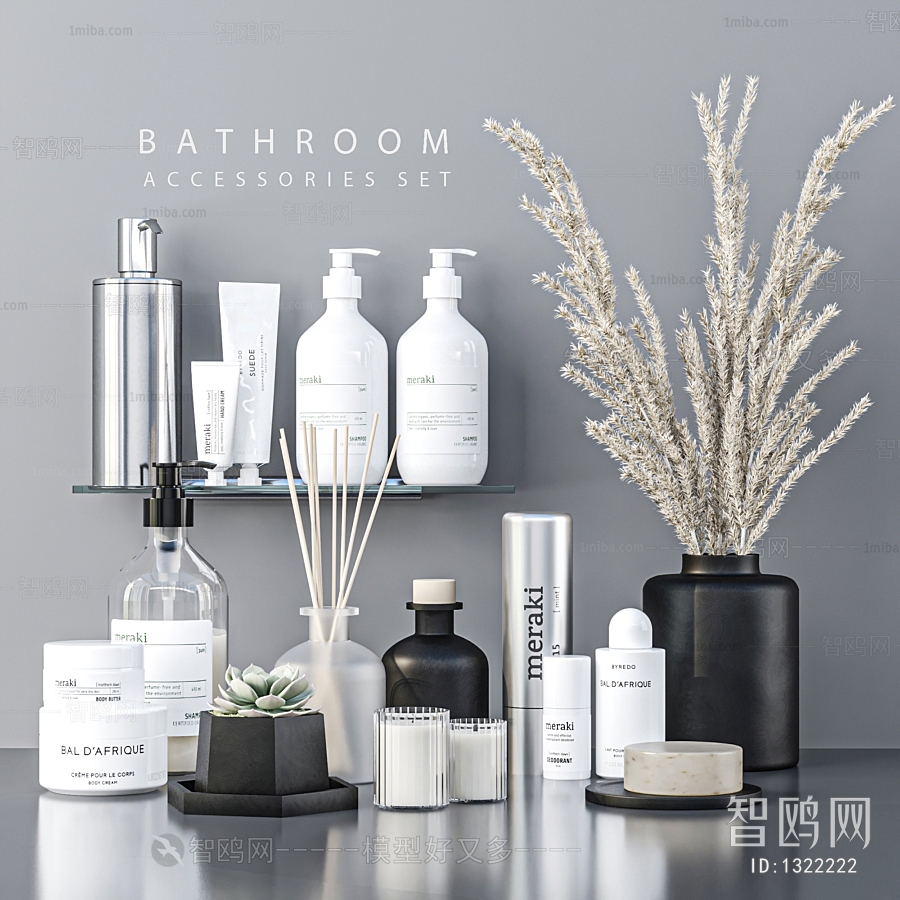 Nordic Style Bathroom Set