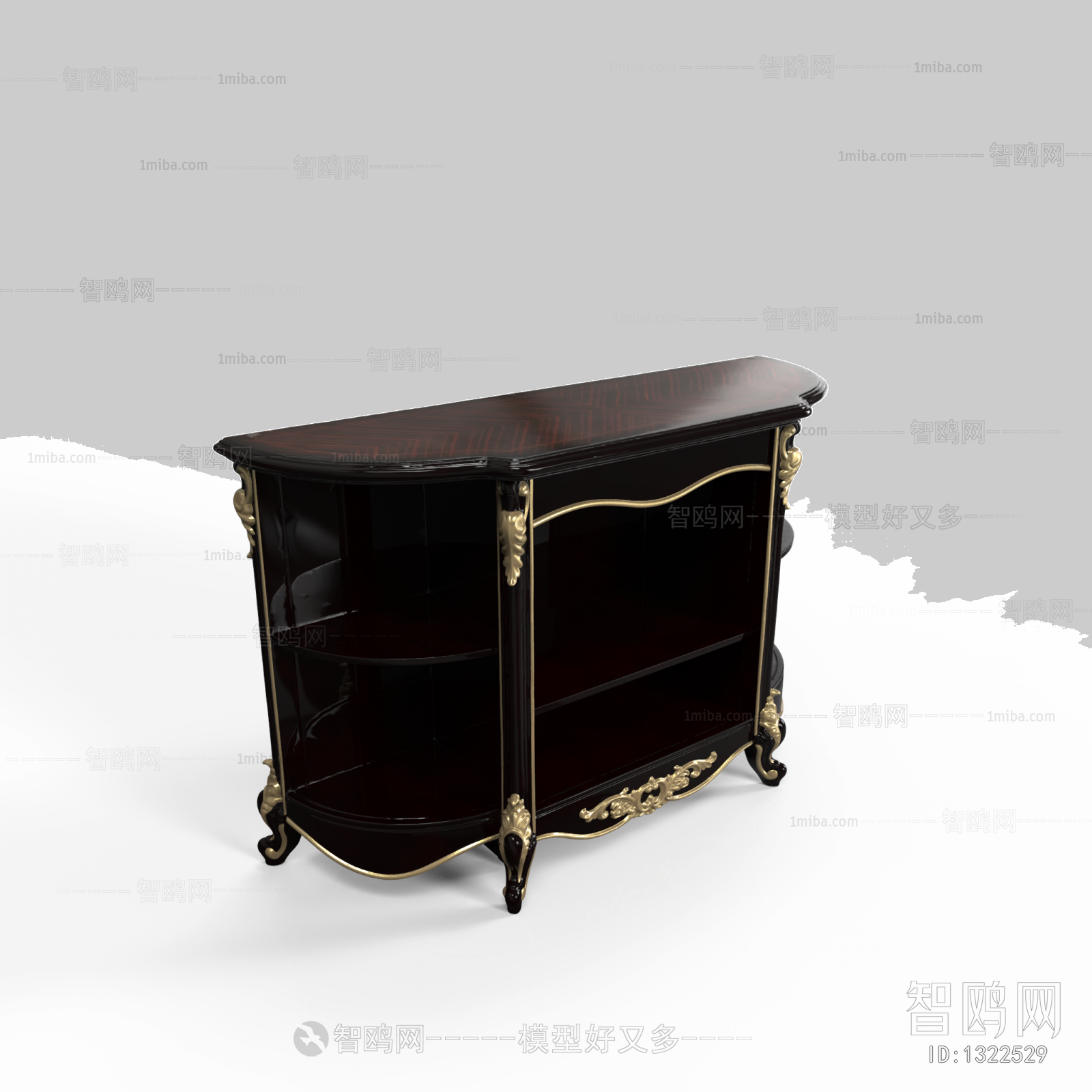 European Style TV Cabinet