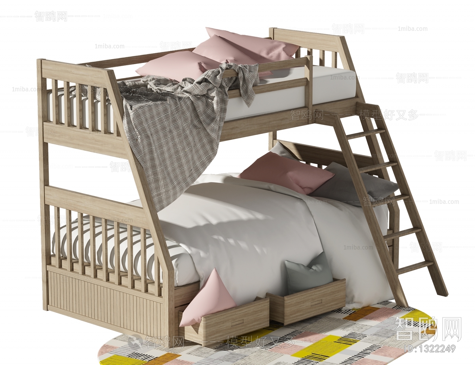 Nordic Style Bunk Bed