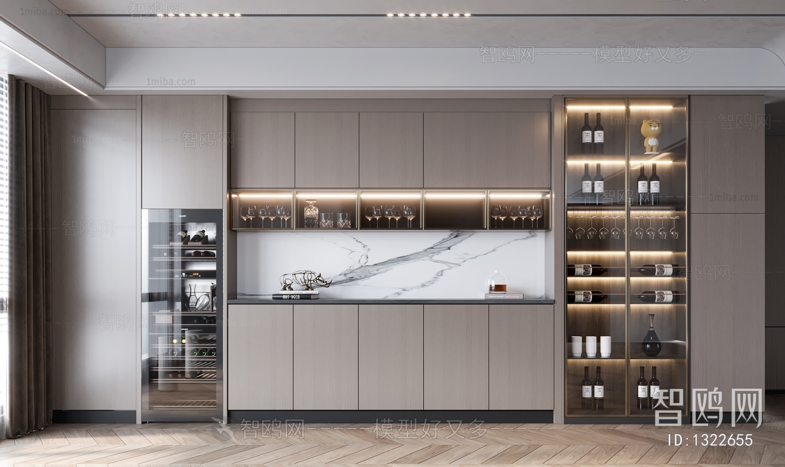 Modern Wine Cabinet