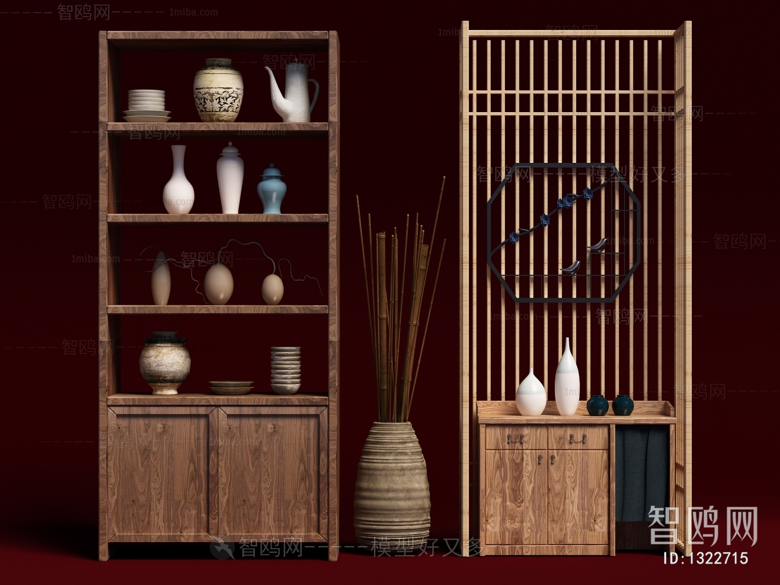 New Chinese Style Shelving