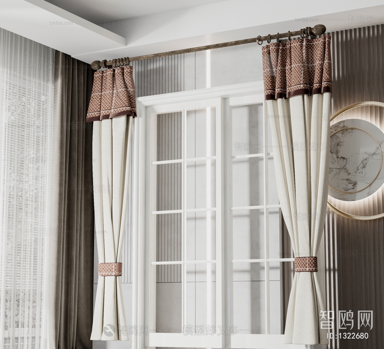 Simple European Style The Curtain