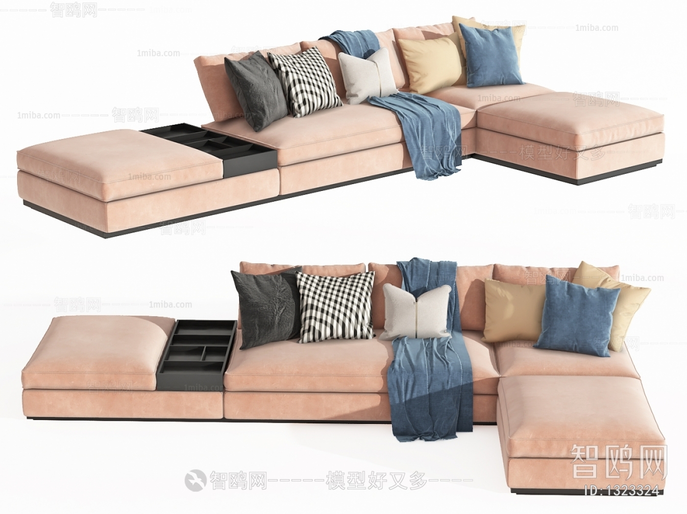 Modern Multi Person Sofa