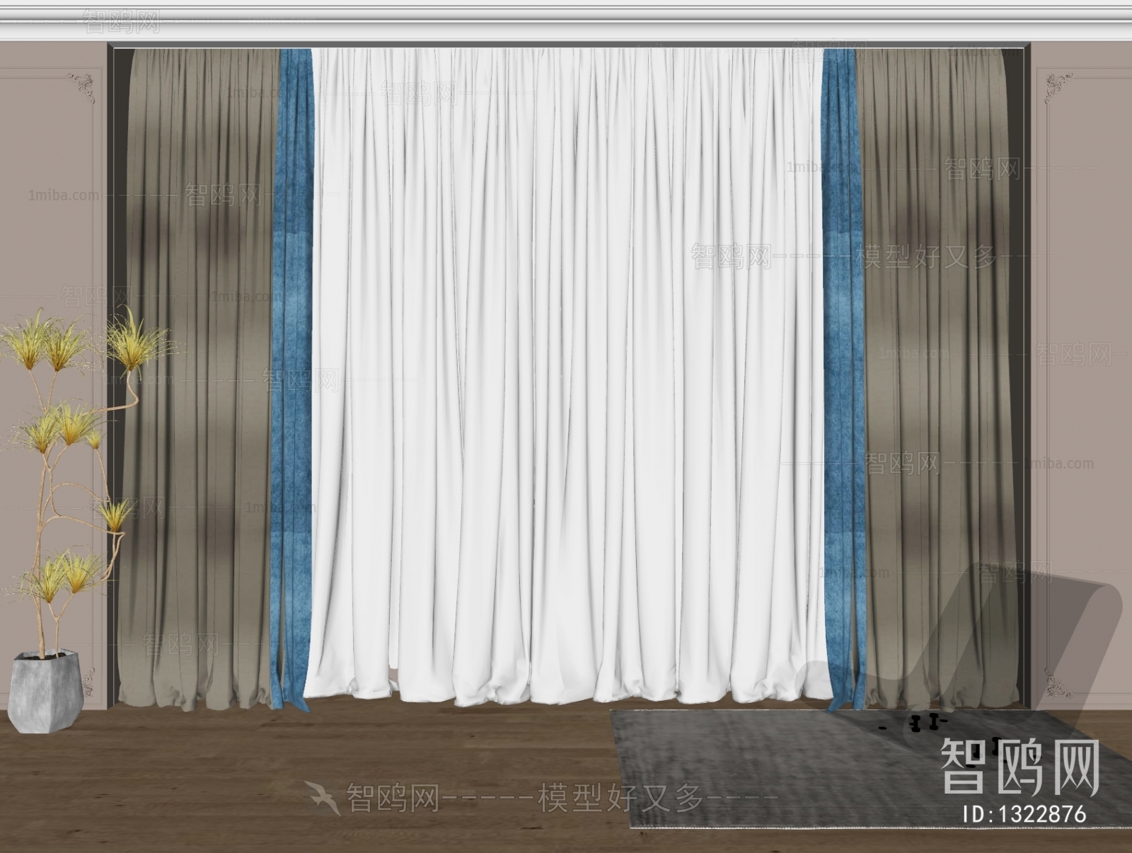 Modern The Curtain