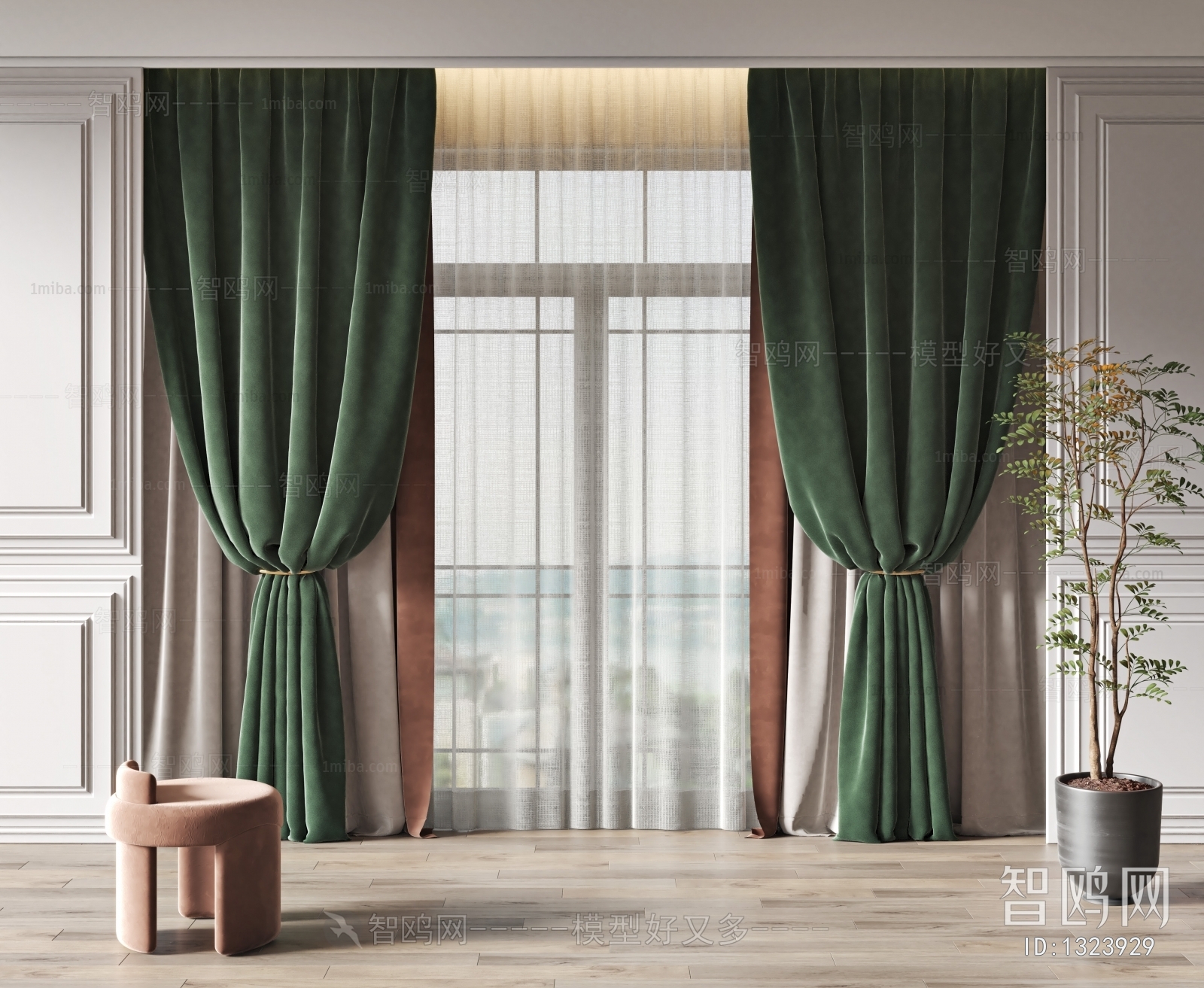 Modern The Curtain