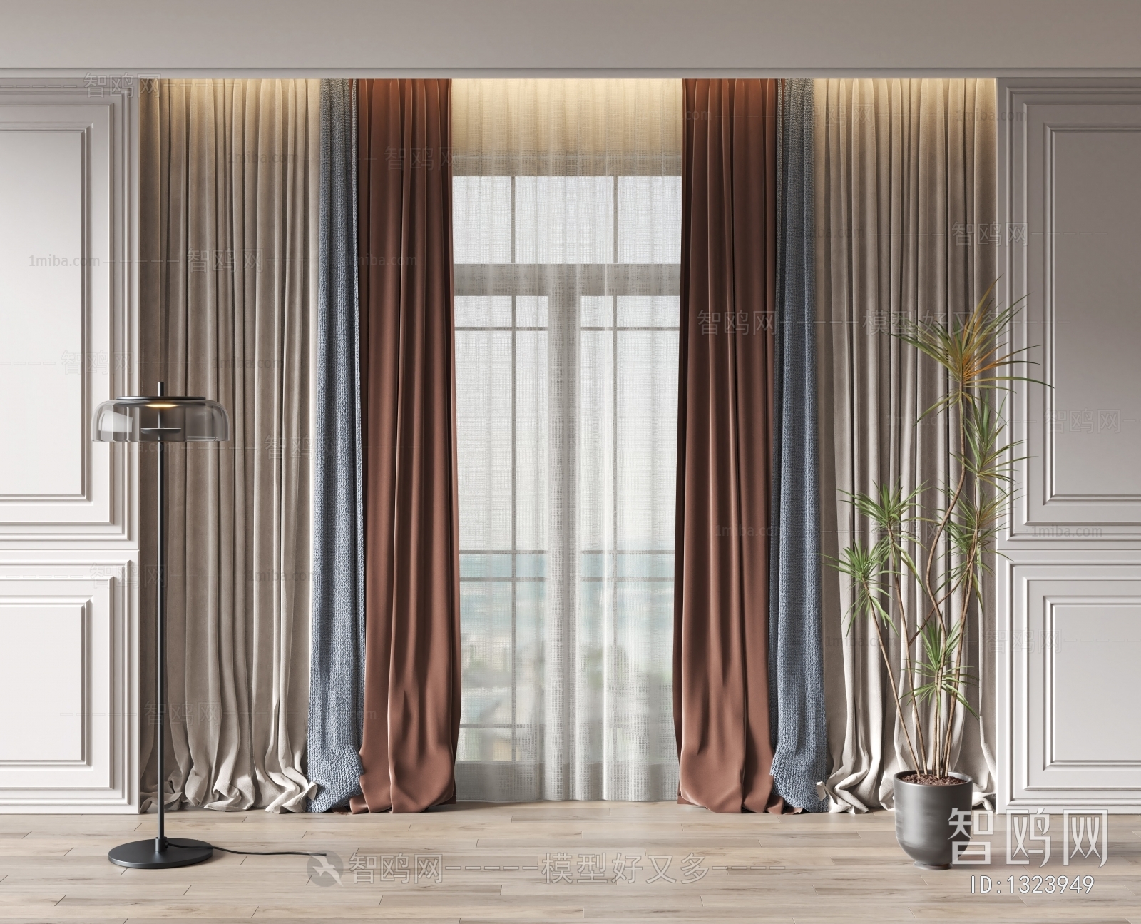 Modern The Curtain