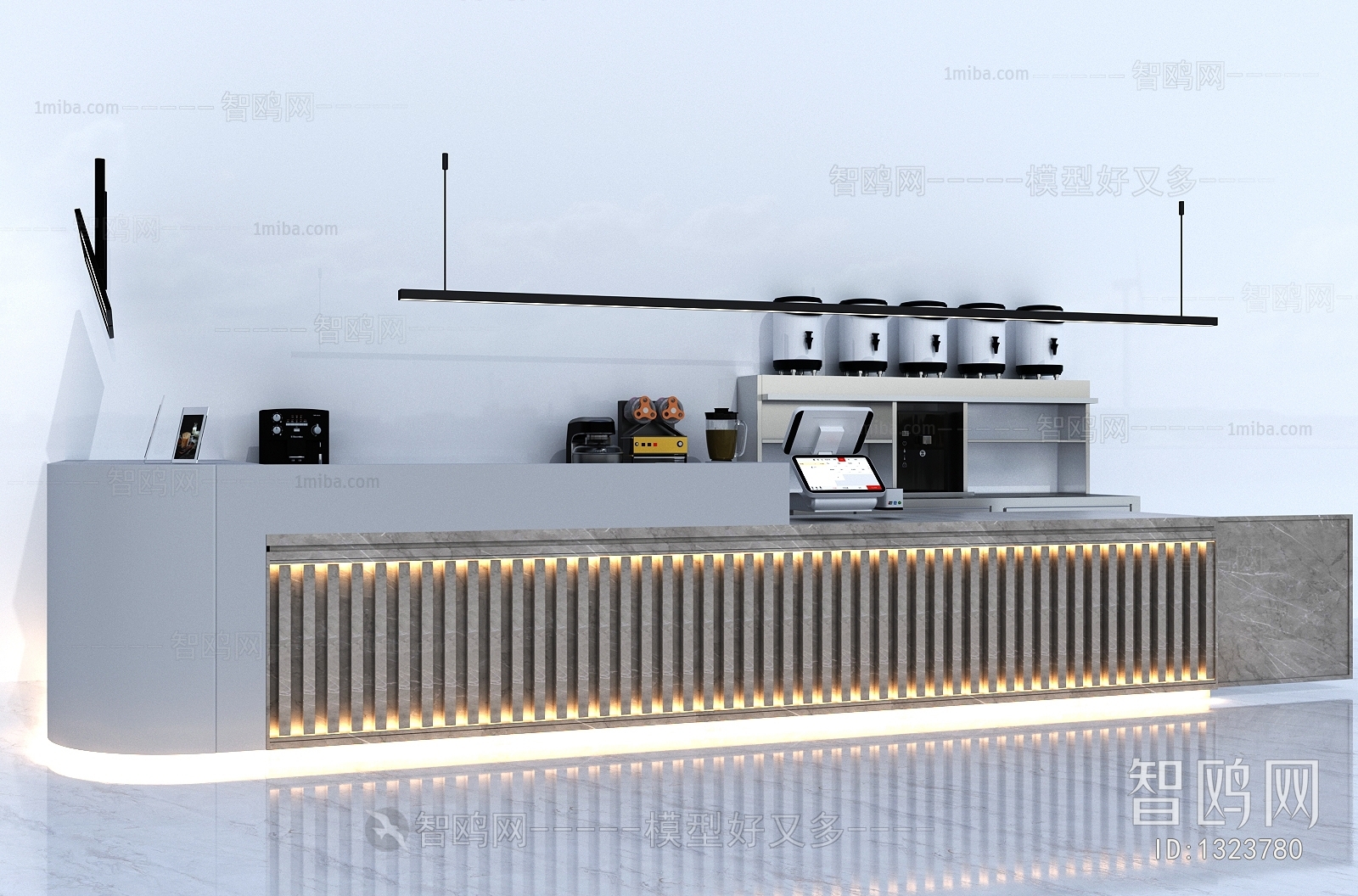 Modern Counter Bar