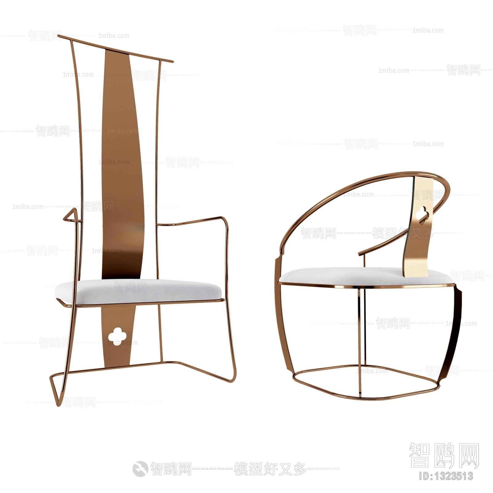 New Chinese Style Lounge Chair