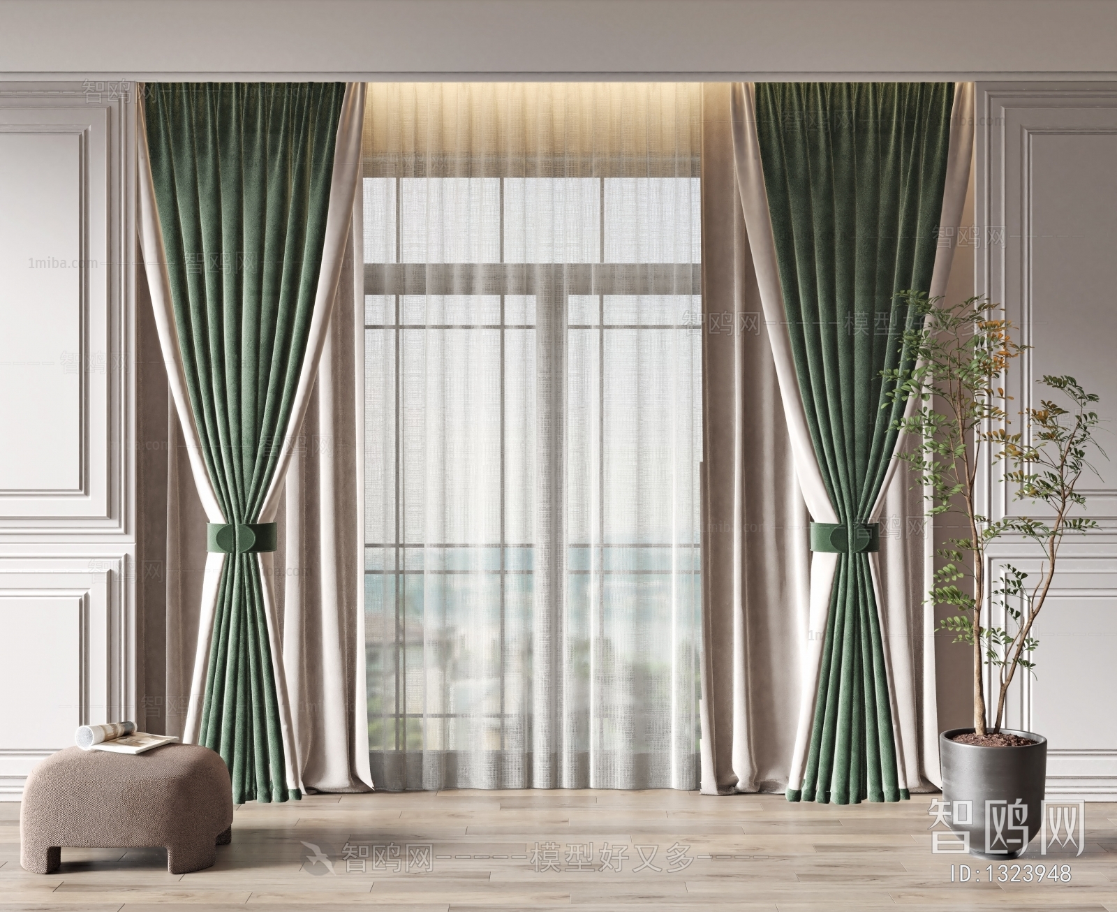 Modern The Curtain