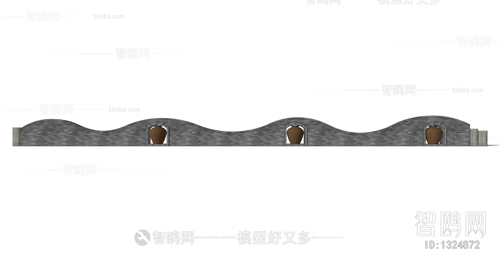 Chinese Style Building Component