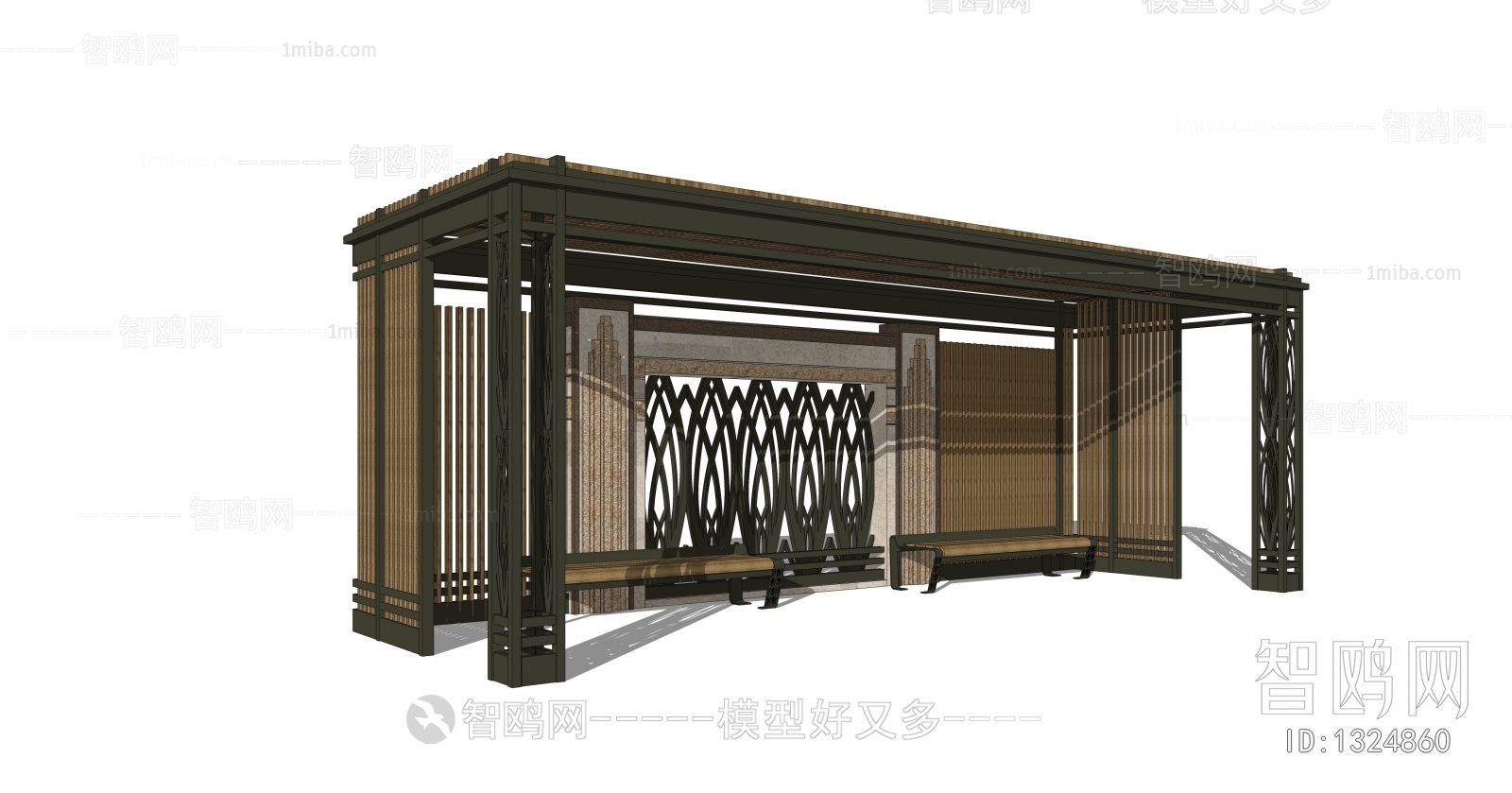 New Chinese Style New Classical Style Building Component