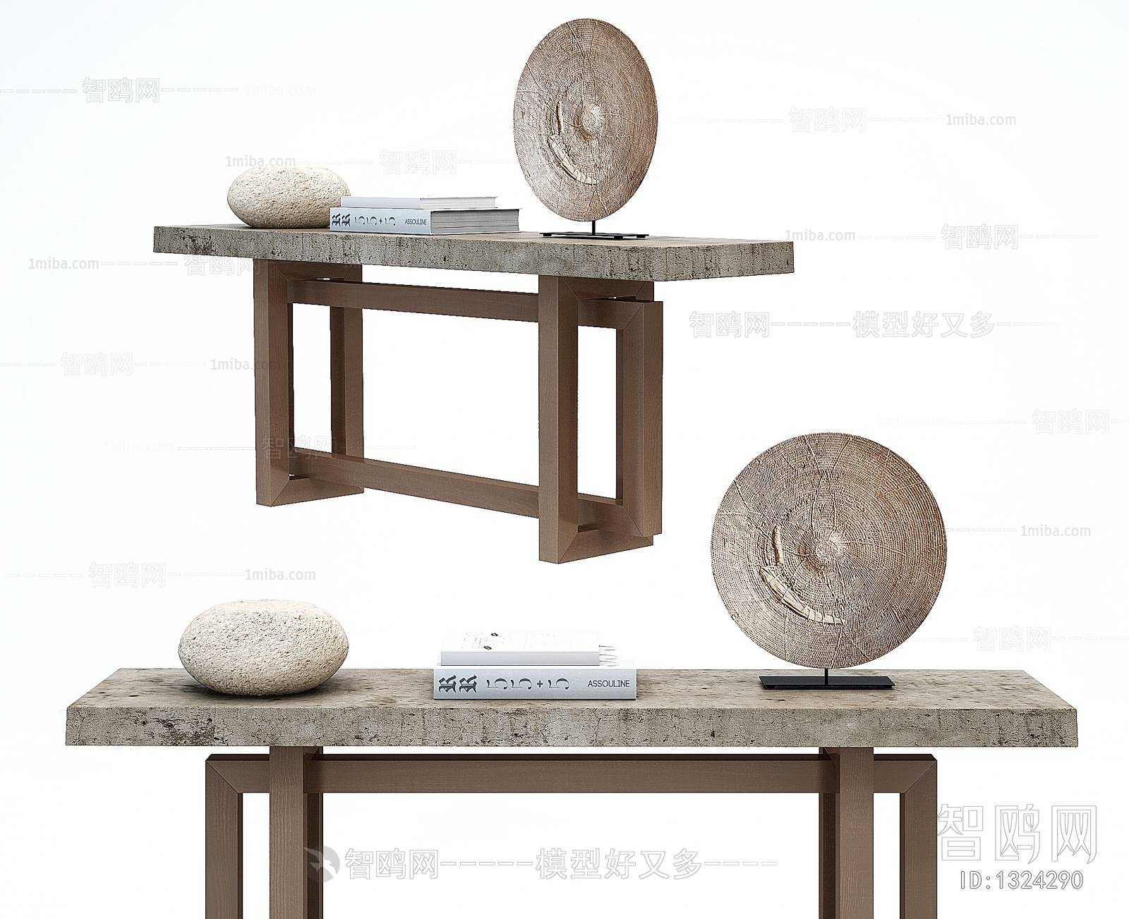 Wabi-sabi Style Console