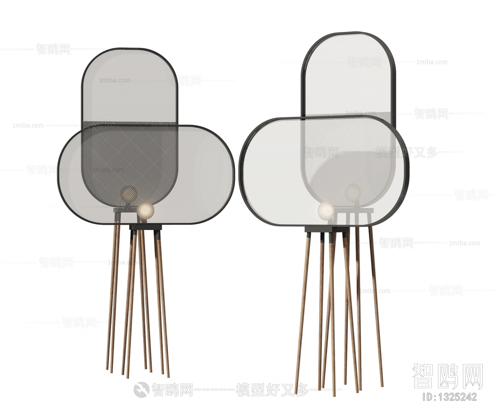 New Chinese Style Floor Lamp