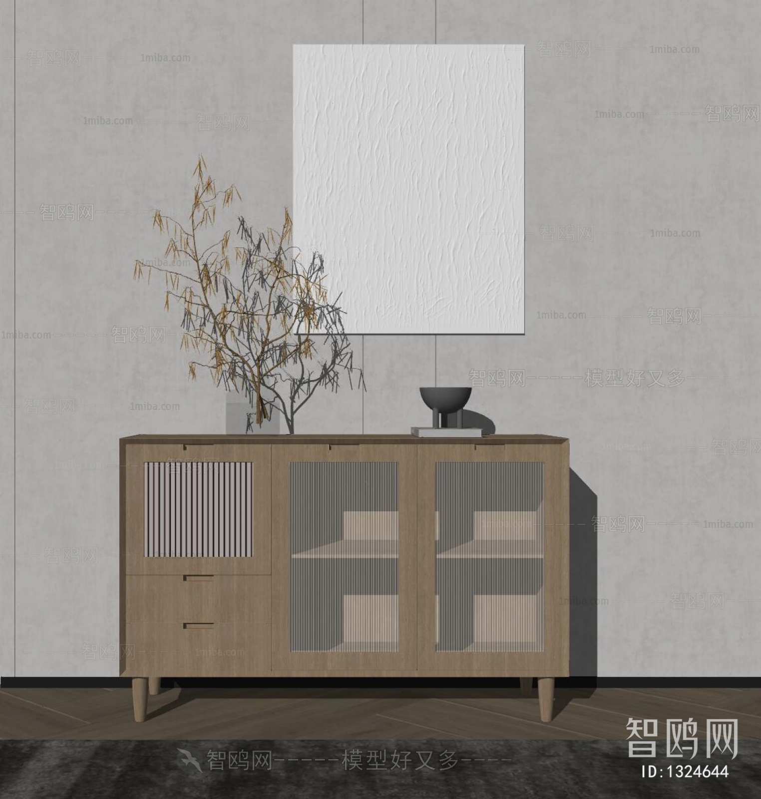 Wabi-sabi Style Sideboard