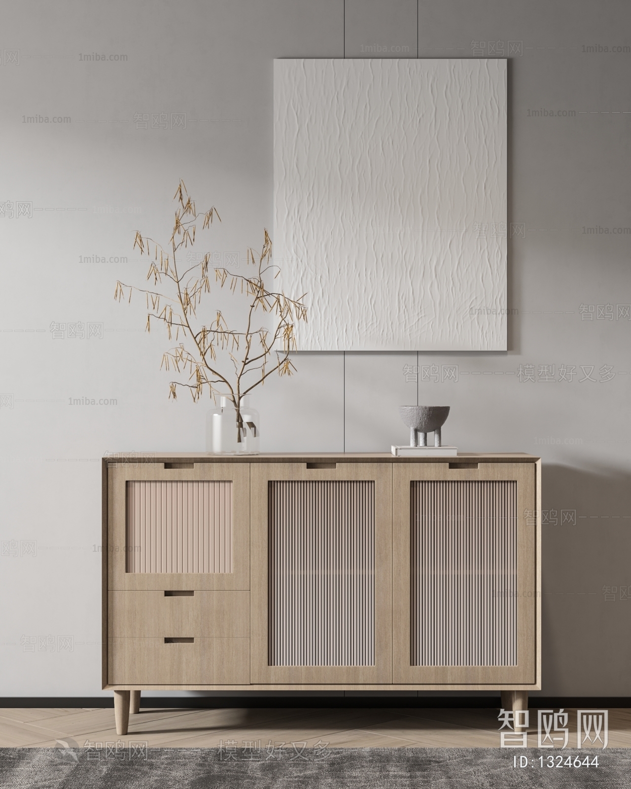 Wabi-sabi Style Sideboard