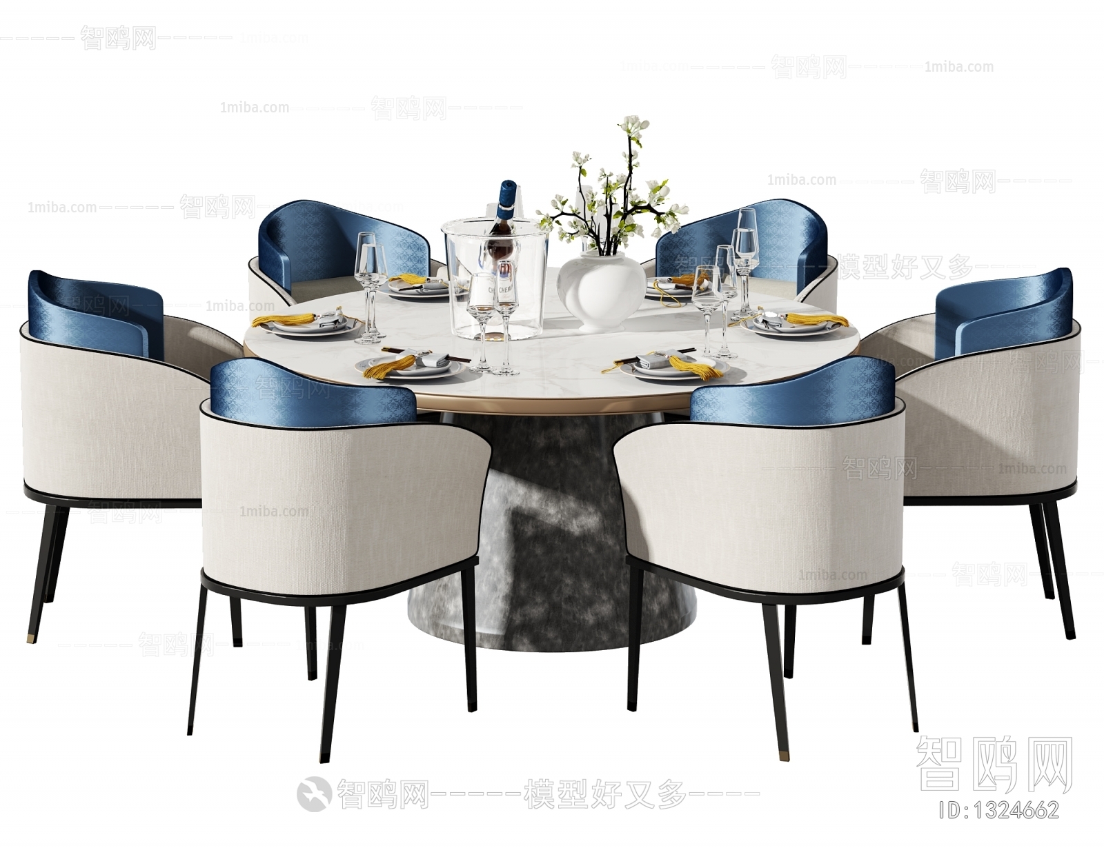 New Chinese Style Dining Table And Chairs