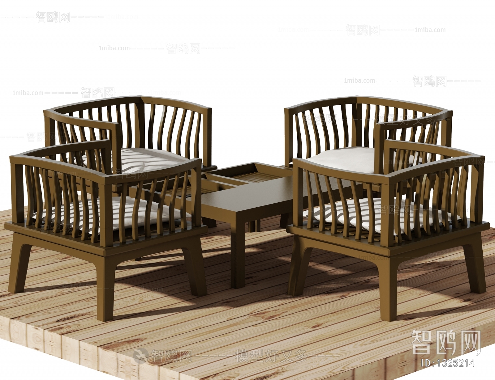 New Chinese Style Leisure Table And Chair