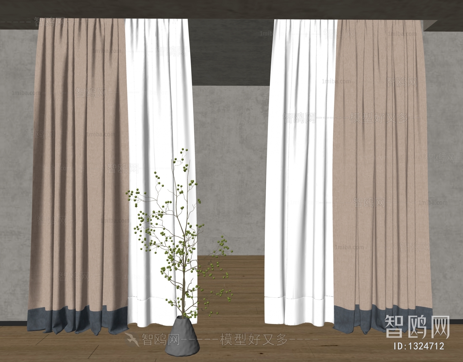 Modern The Curtain