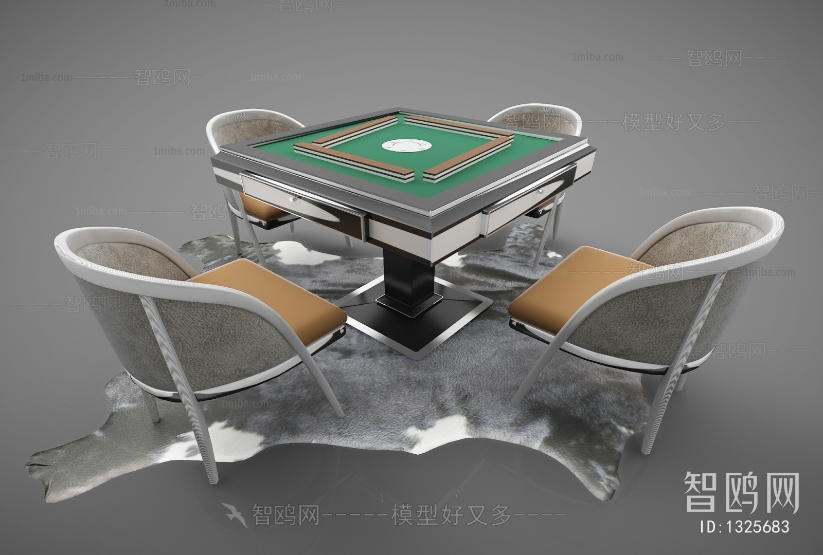 Modern Mahjong Tables And Chairs