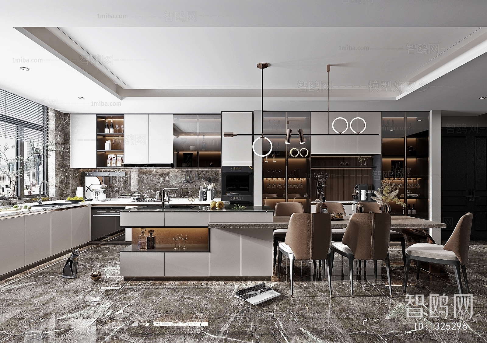 Modern Open Kitchen