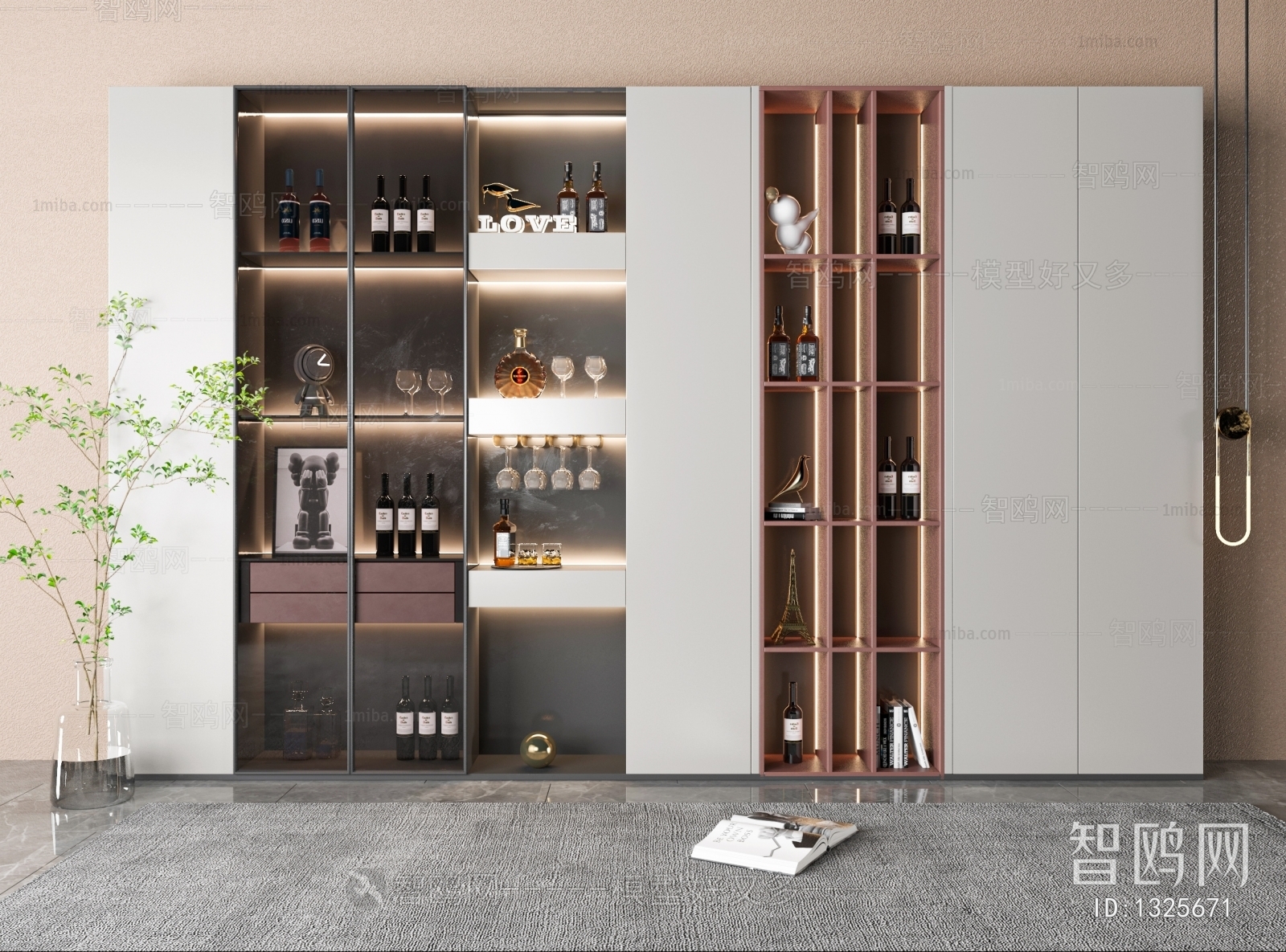 Modern Wine Cabinet