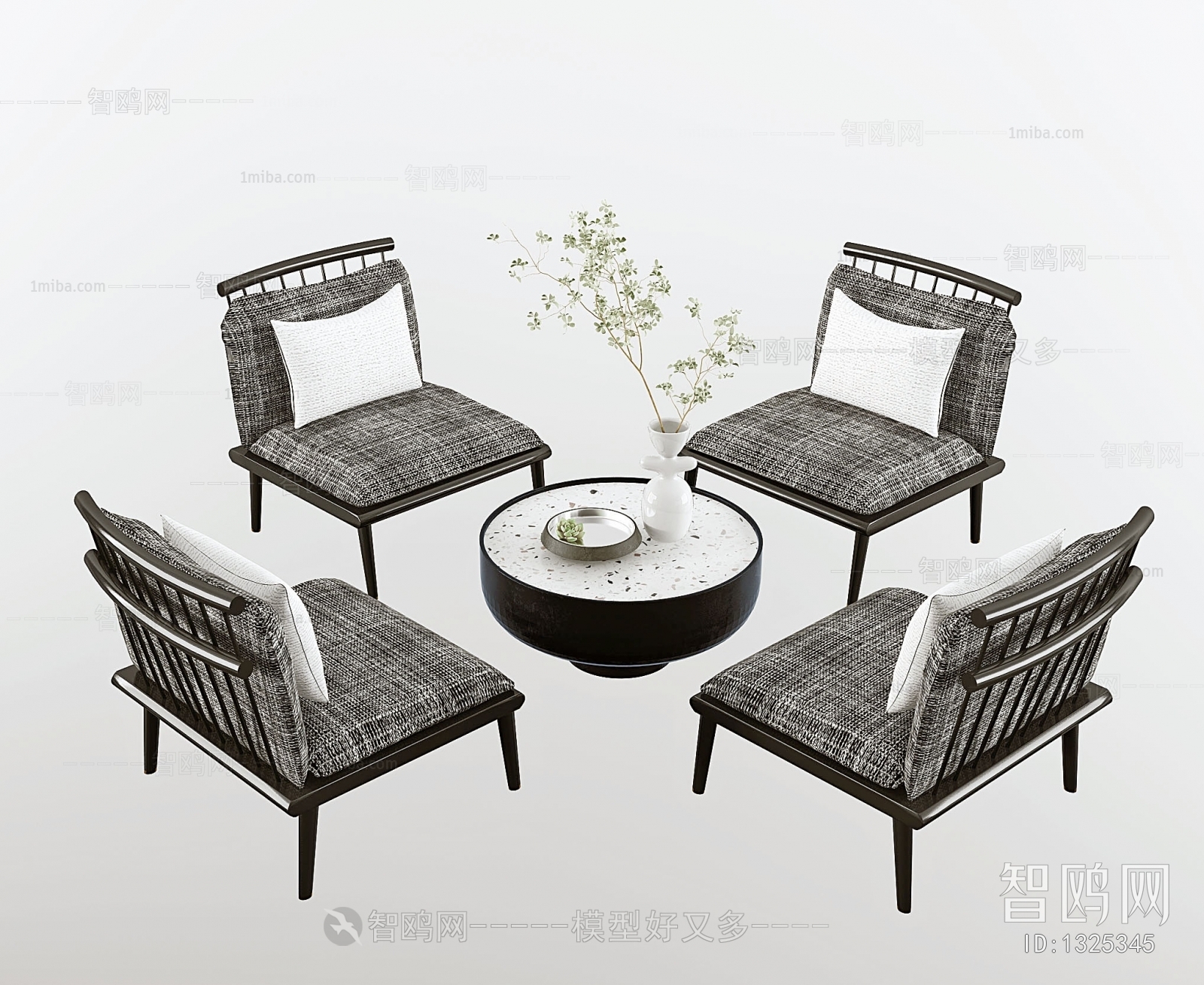 New Chinese Style Leisure Table And Chair